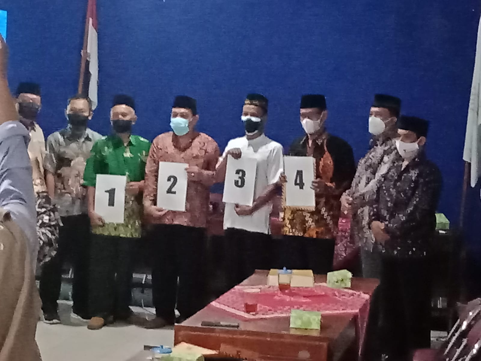 Undian Nomor Urut Calon Lurah Hargorejo